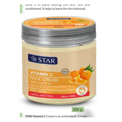 Vitamin C Face Cream