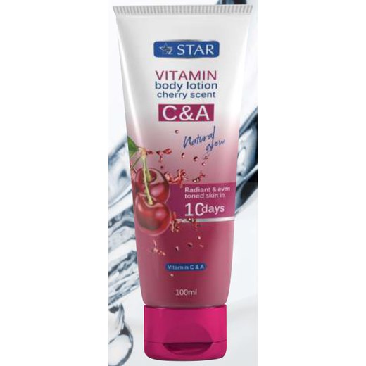 Vitamin Body Lotion Cherry Scent C&A