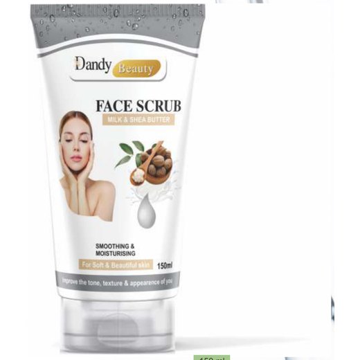 Dandy Beauty Face Scrub Milk & Shea Butter