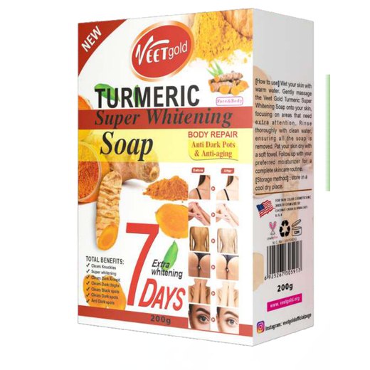 Turmeric Super Whitening Body Repair Soap